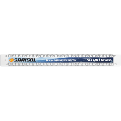 Architects Scale Ruler - 300mm